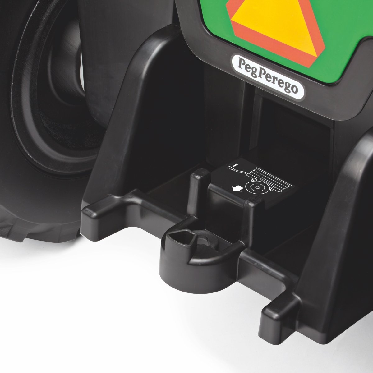 Peg Perego John Deere Dual Force Kids Ride On Tractor