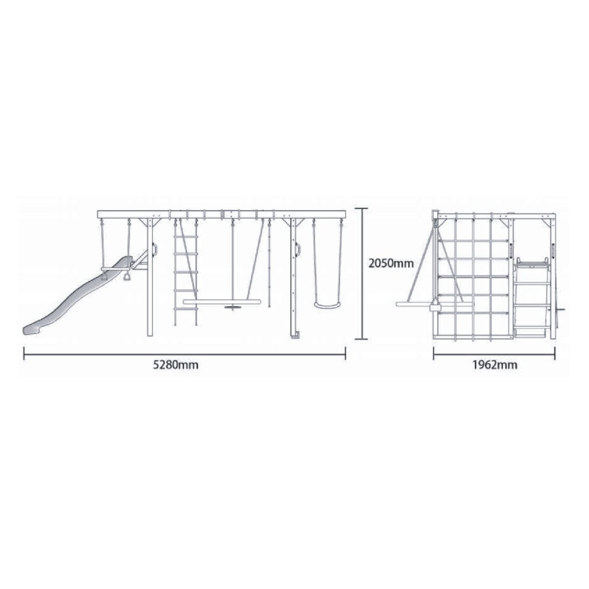 Rebo GymCube Climbing Frame