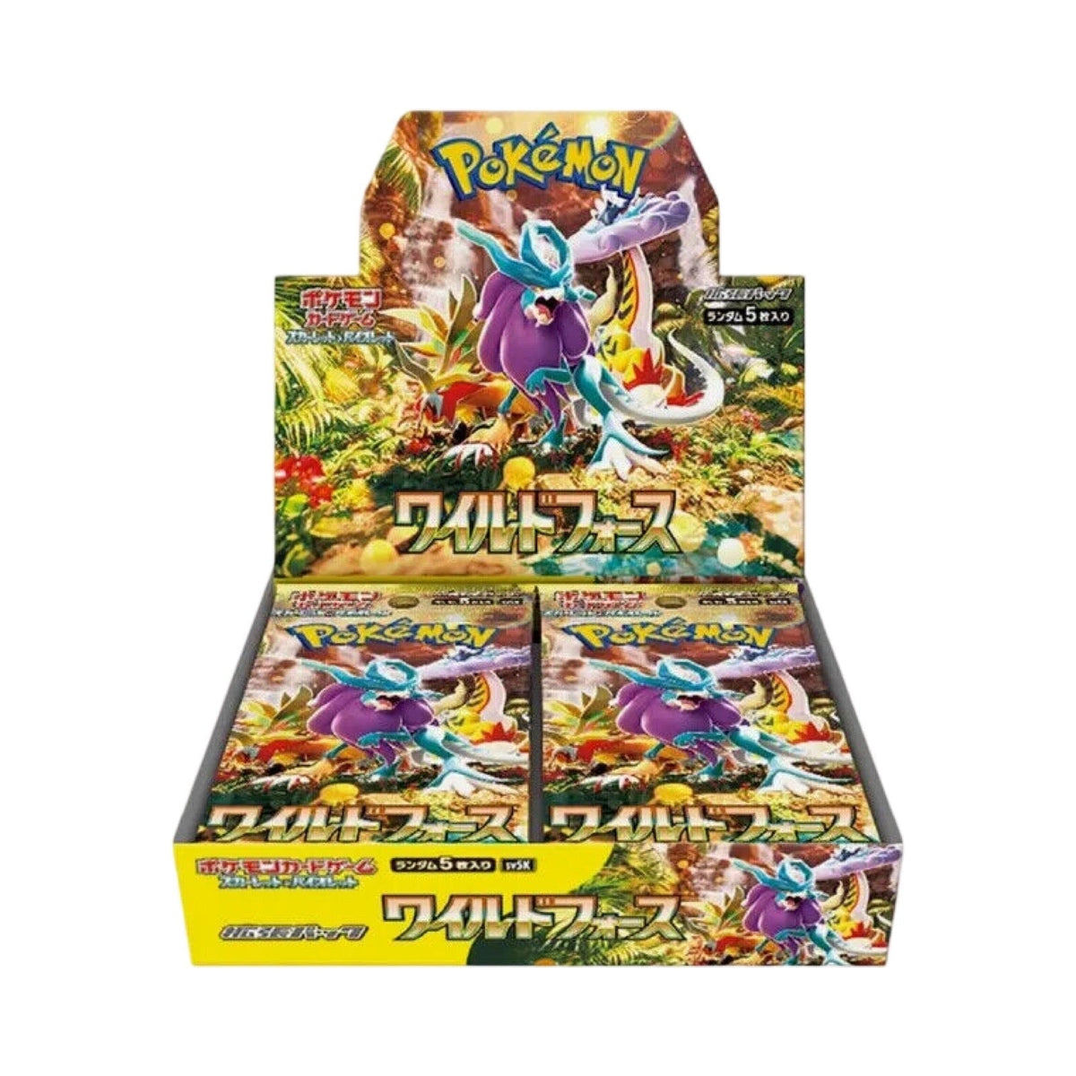 Wild Force Booster Pack/Box Japanese Pokémon Card Game
