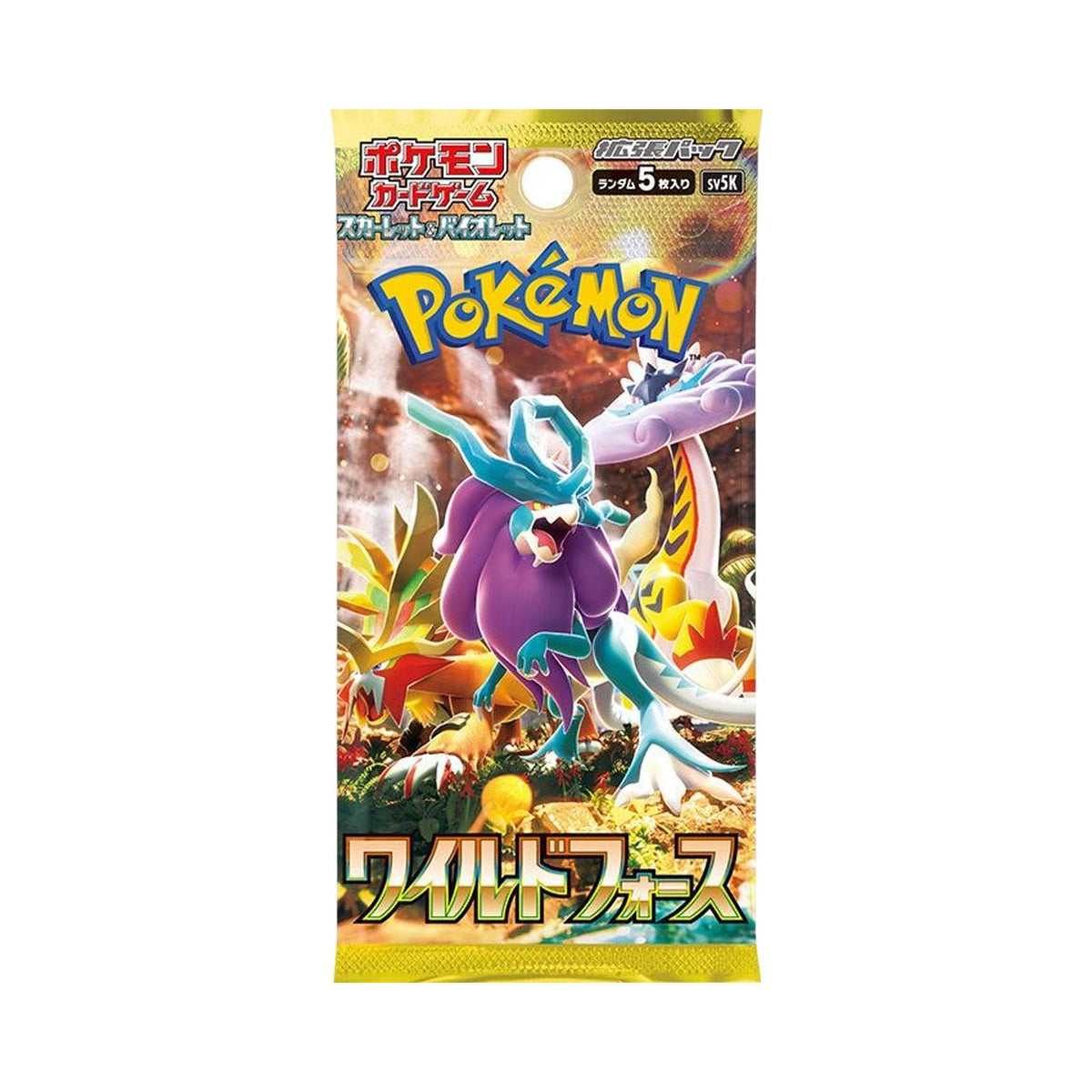Wild Force Booster Pack/Box Japanese Pokémon Card Game