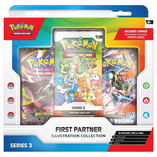Pokemon First Partner Illustration Collection Box (Series 3) (Fall Break Sale)