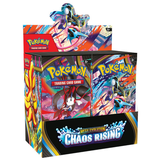 Pokemon Mega Evolution Chaos Rising Booster Box (Fall Break Sale)