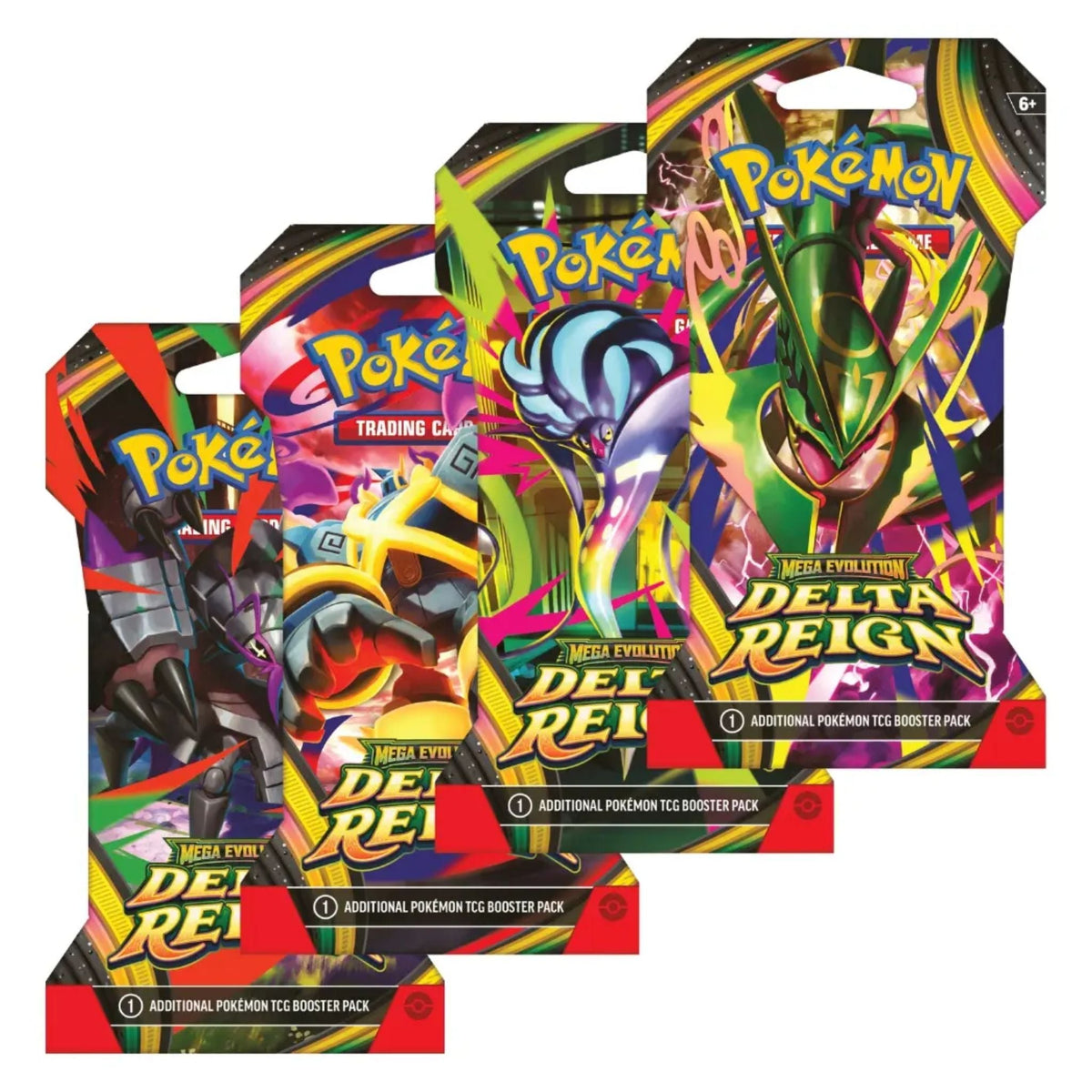 Pokemon Mega Evolution Delta Reign Sleeved Booster Pack (Presell)