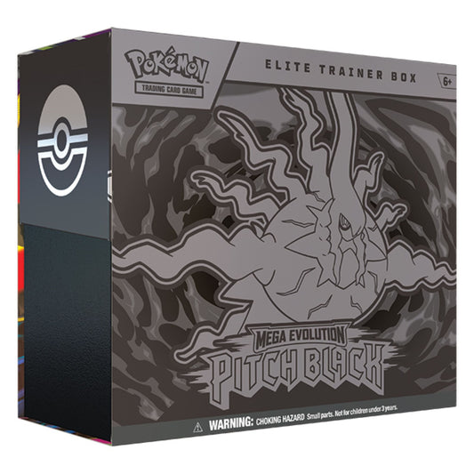 Pokemon Mega Evolution Pitch Black Elite Trainer Box (Fall Break Sale)