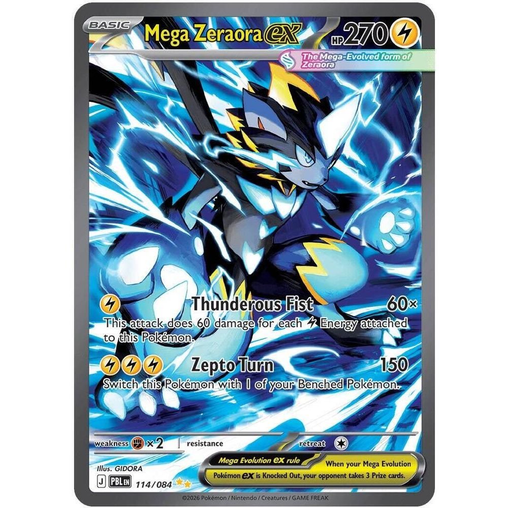 Pokemon Mega Evolution Pitch Black Checklane Blister Pack