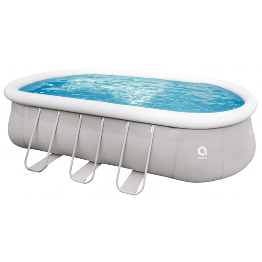 Avenli 20ft x 12ft x 48in Oval Steel Frame Above Ground Pool