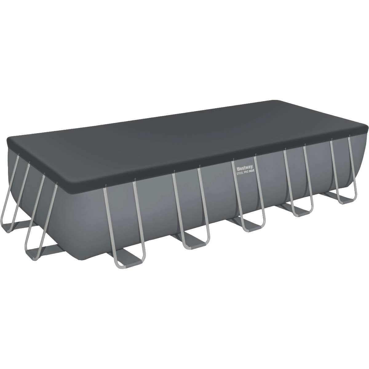 Bestway Steel Pro Max 21ft x 9ft x 52in Rectangular Above Ground Pool Set