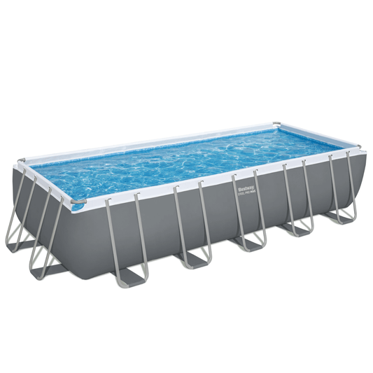 Bestway Steel Pro Max 21ft x 9ft x 52in Rectangular Above Ground Pool Set