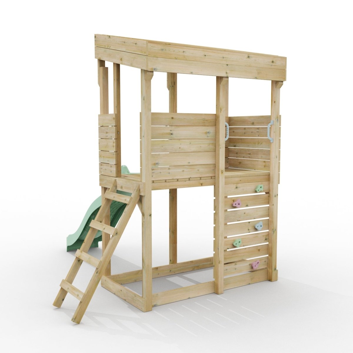 ClassicPlay Outpost XL Lookout Tower with 1.2m Deck and Slide