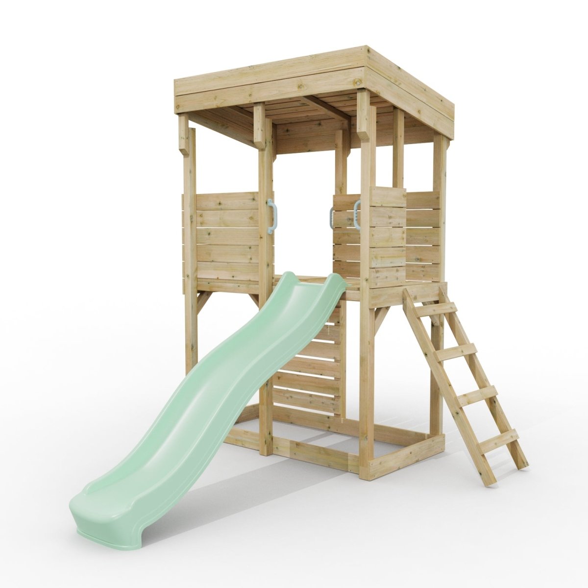 ClassicPlay Outpost XL Lookout Tower with 1.2m Deck and Slide