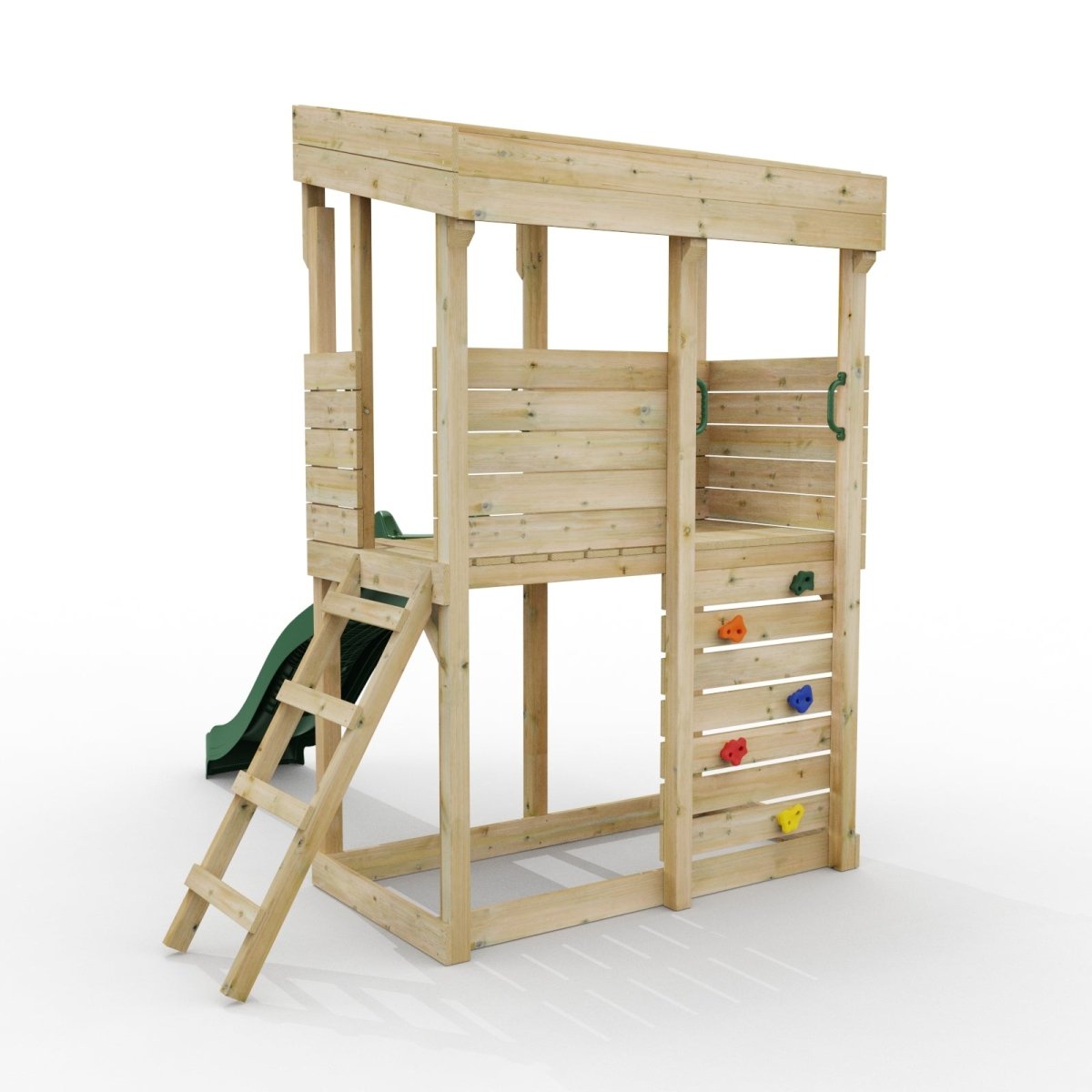 ClassicPlay Outpost XL Lookout Tower with 1.2m Deck and Slide
