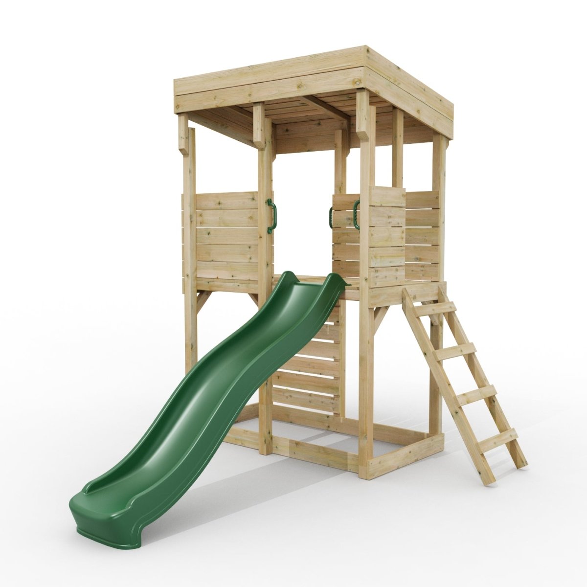 ClassicPlay Outpost XL Lookout Tower with 1.2m Deck and Slide