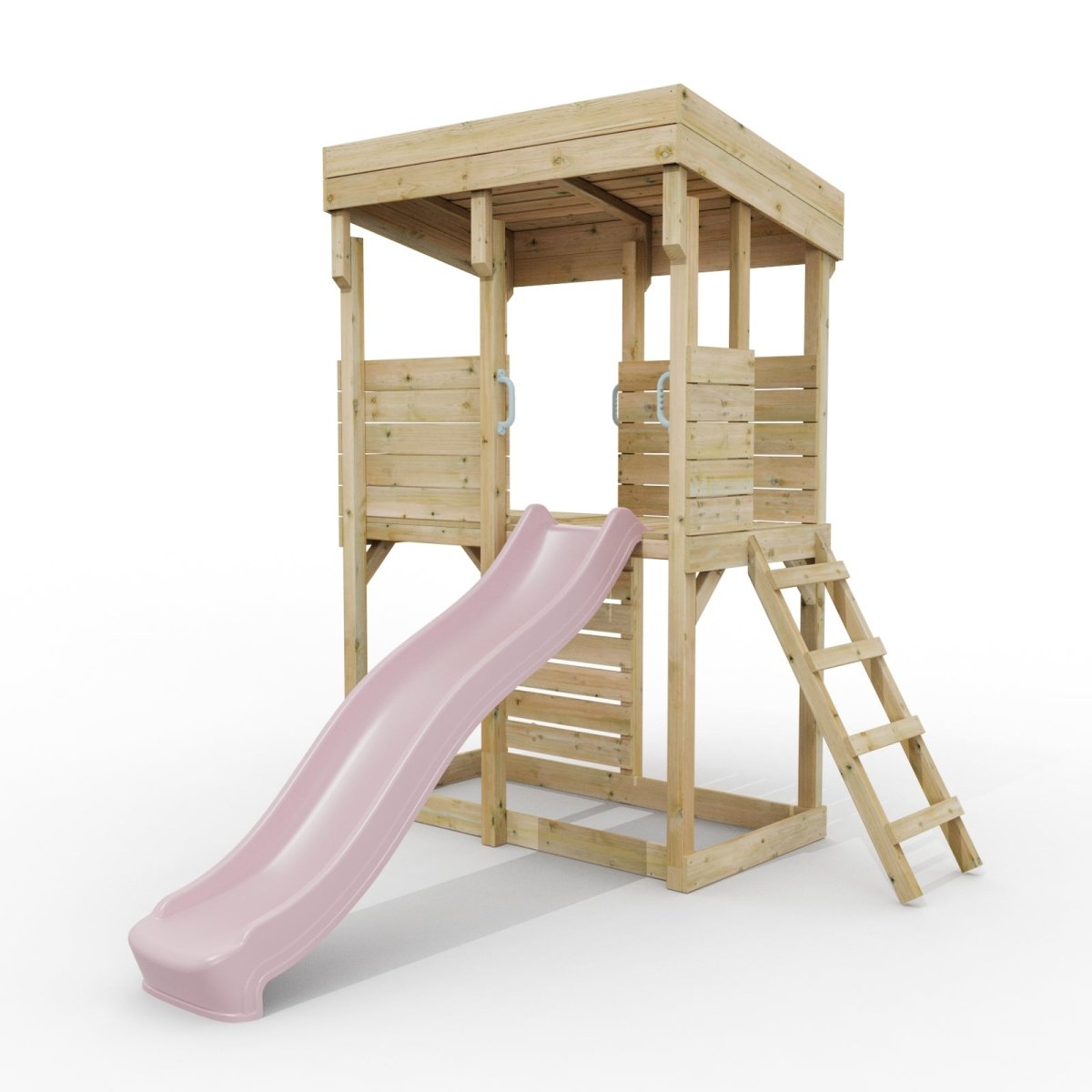 ClassicPlay Outpost XL Lookout Tower with 1.2m Deck and Slide