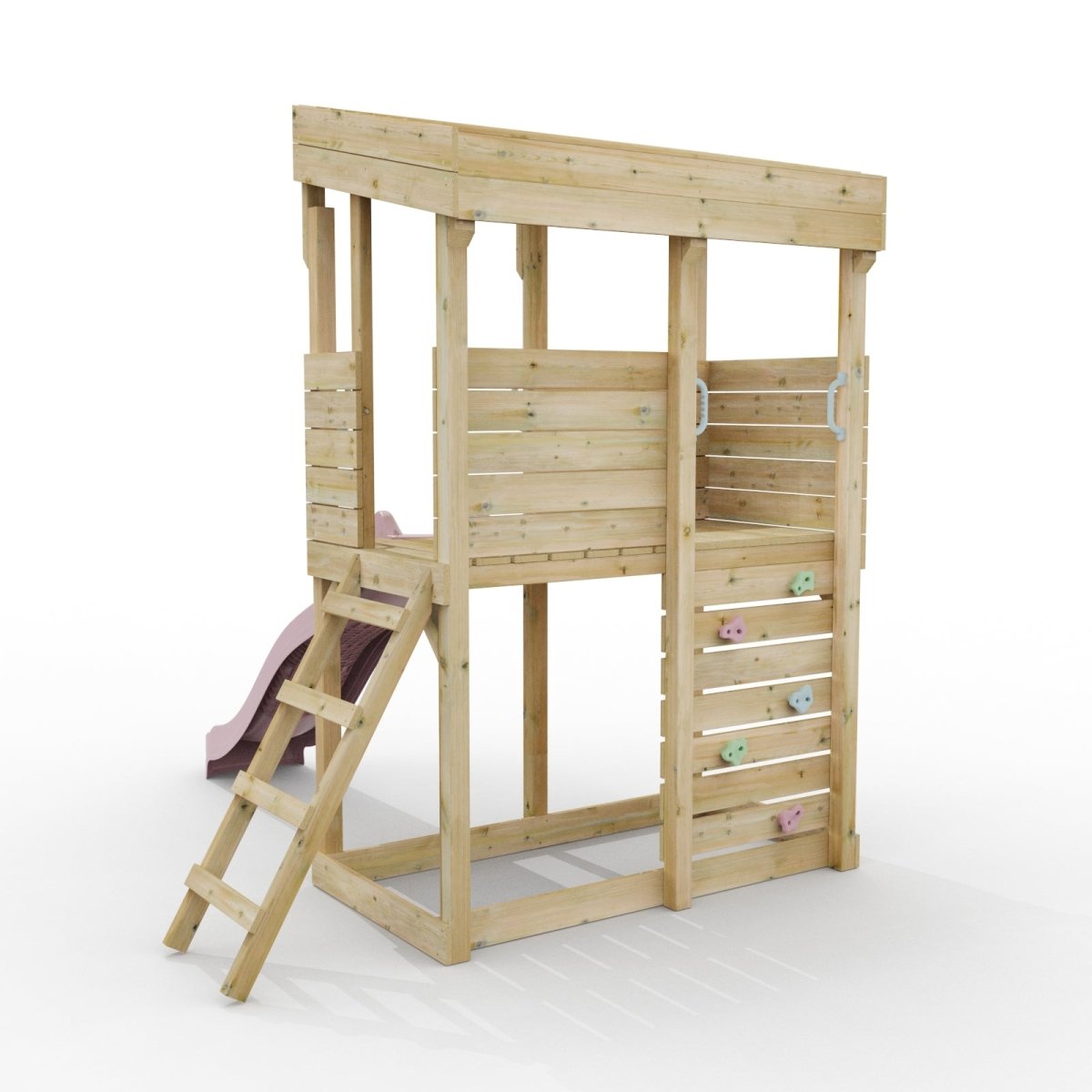 ClassicPlay Outpost XL Lookout Tower with 1.2m Deck and Slide