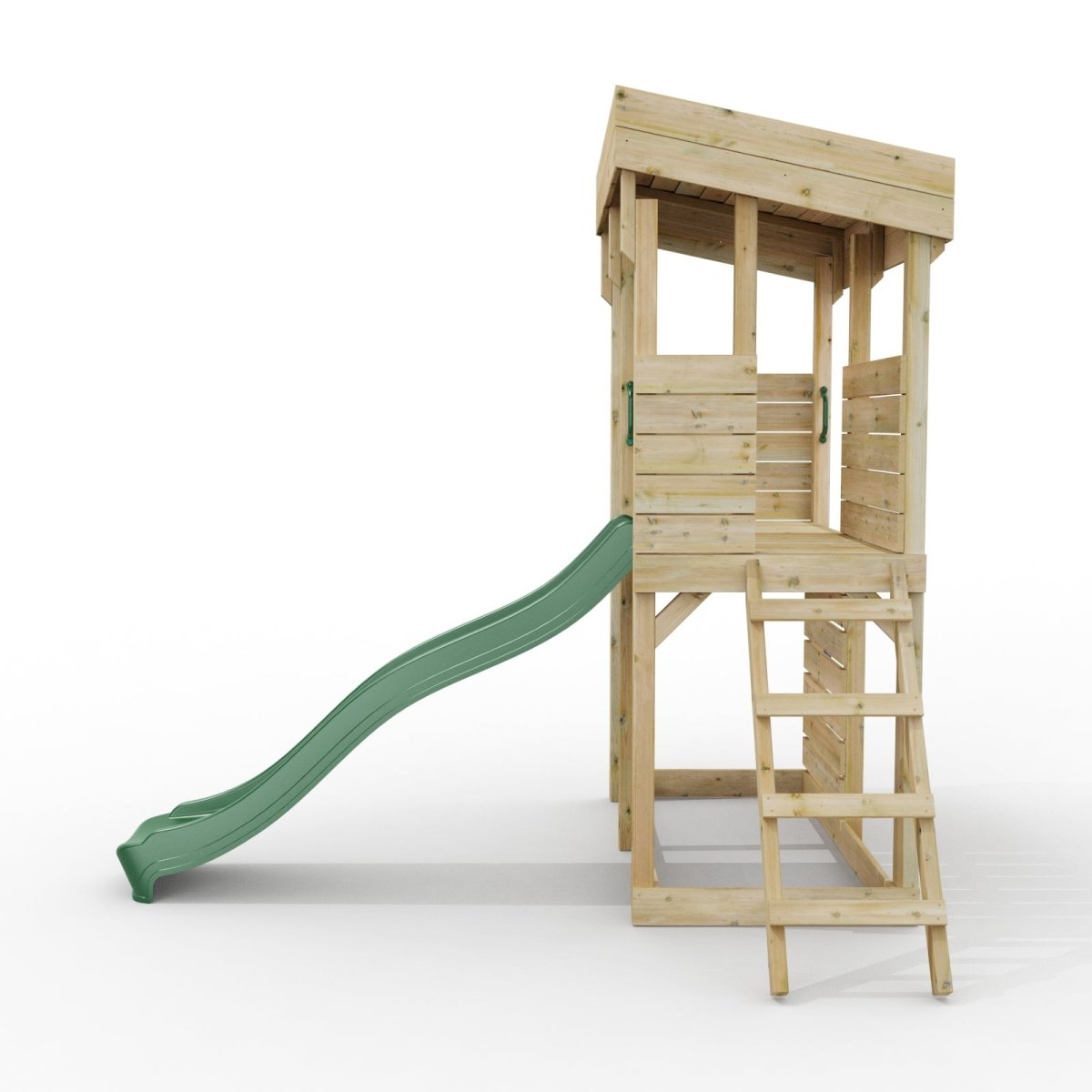 ClassicPlay Outpost XL Lookout Tower with 1.2m Deck and Slide
