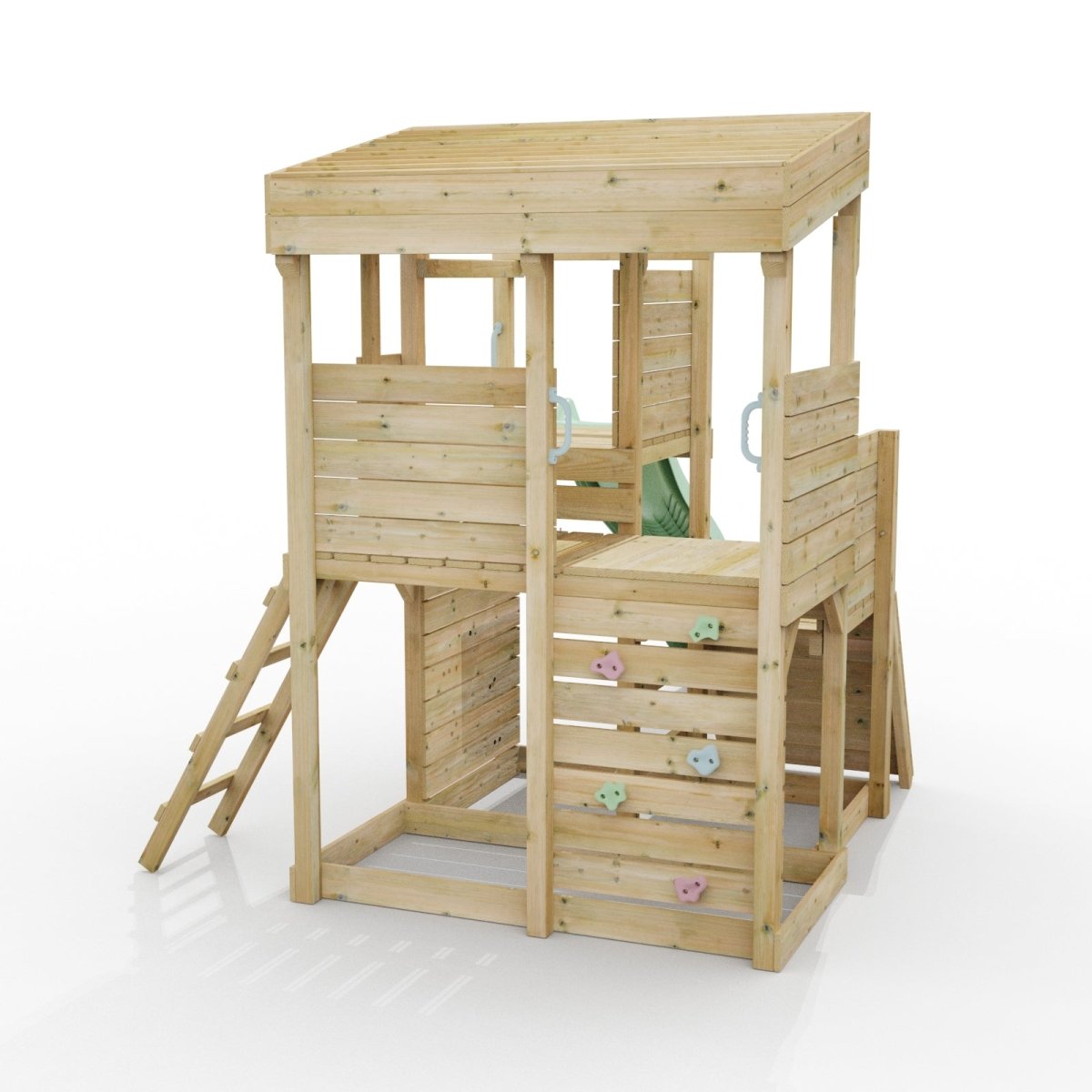 ClassicPlay Sentinel XL Lookout Tower with 3 Decks and Slide