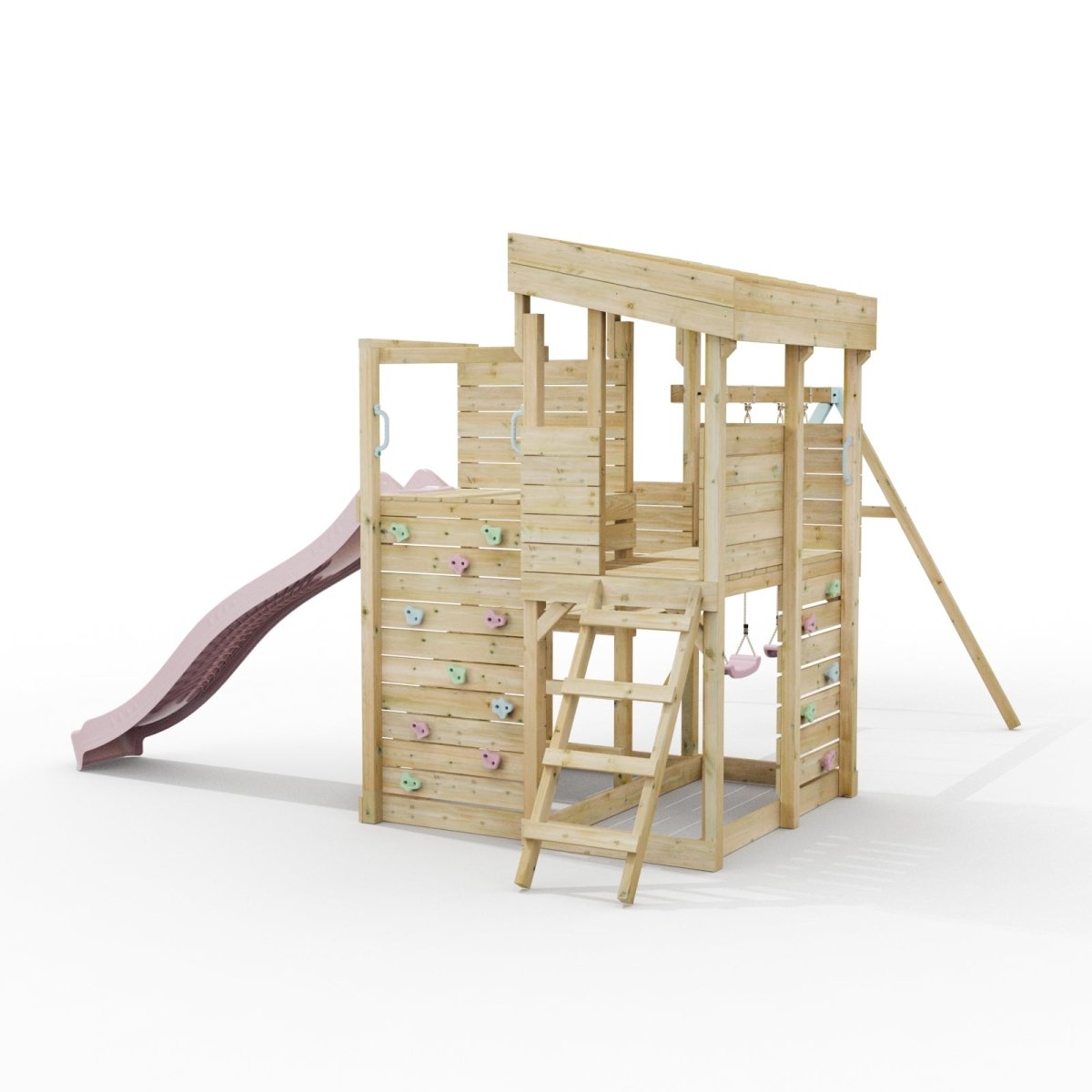 ClassicPlay Sentinel XL Lookout Tower with 3 Decks, Double Swing and Slide