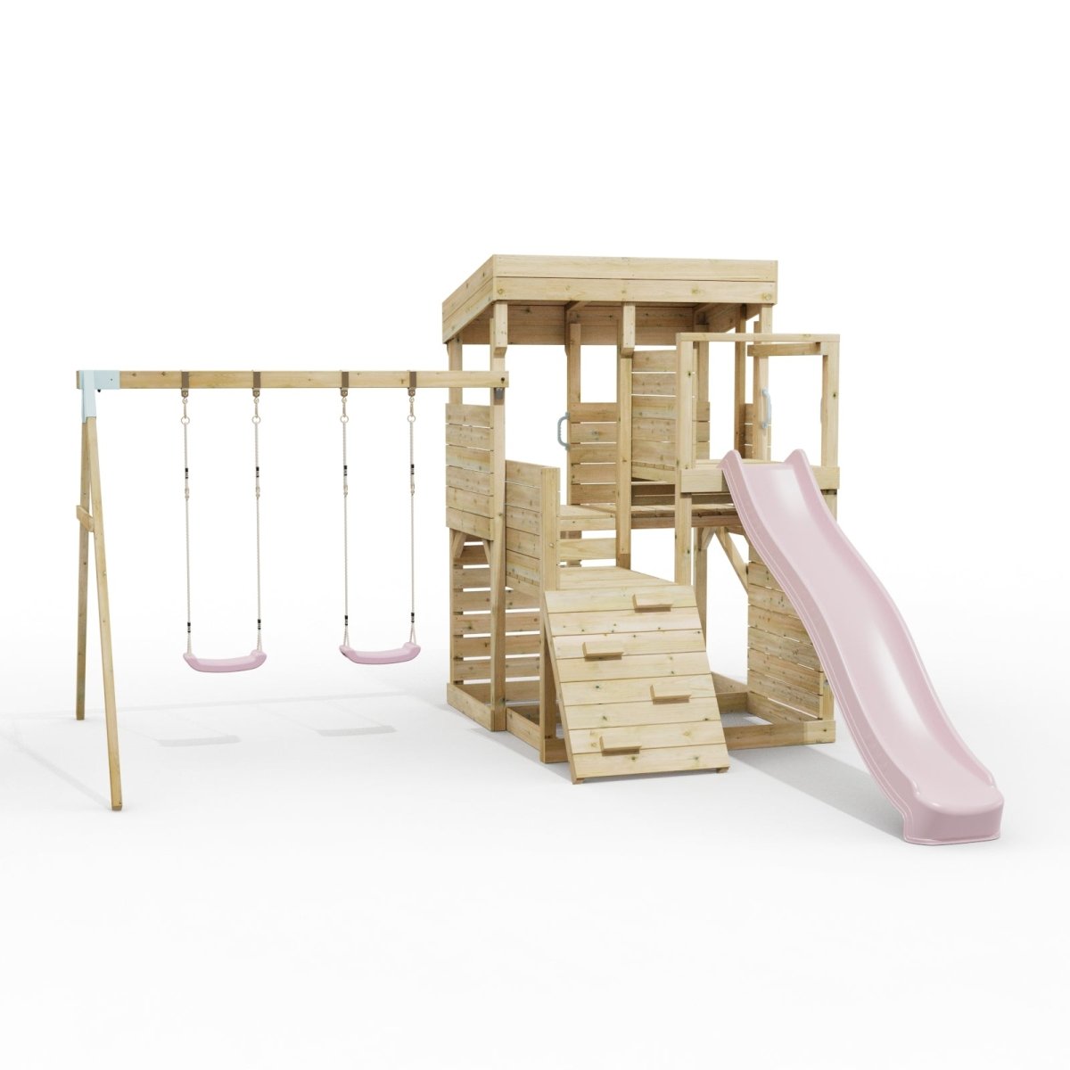 ClassicPlay Sentinel XL Lookout Tower with 3 Decks, Double Swing and Slide