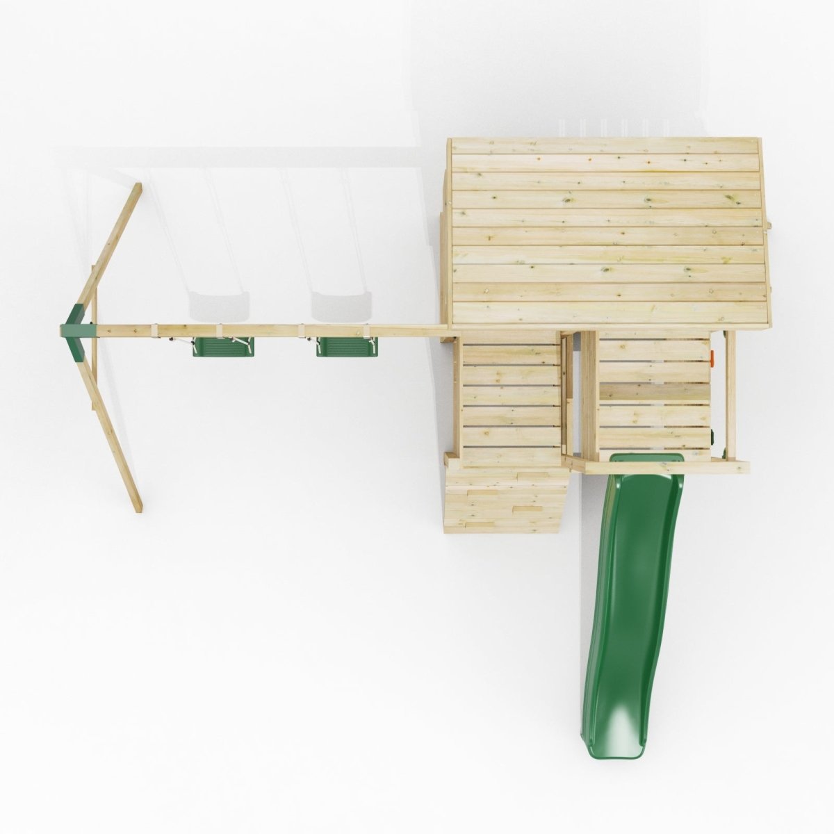 ClassicPlay Sentinel XL Lookout Tower with 3 Decks, Double Swing and Slide