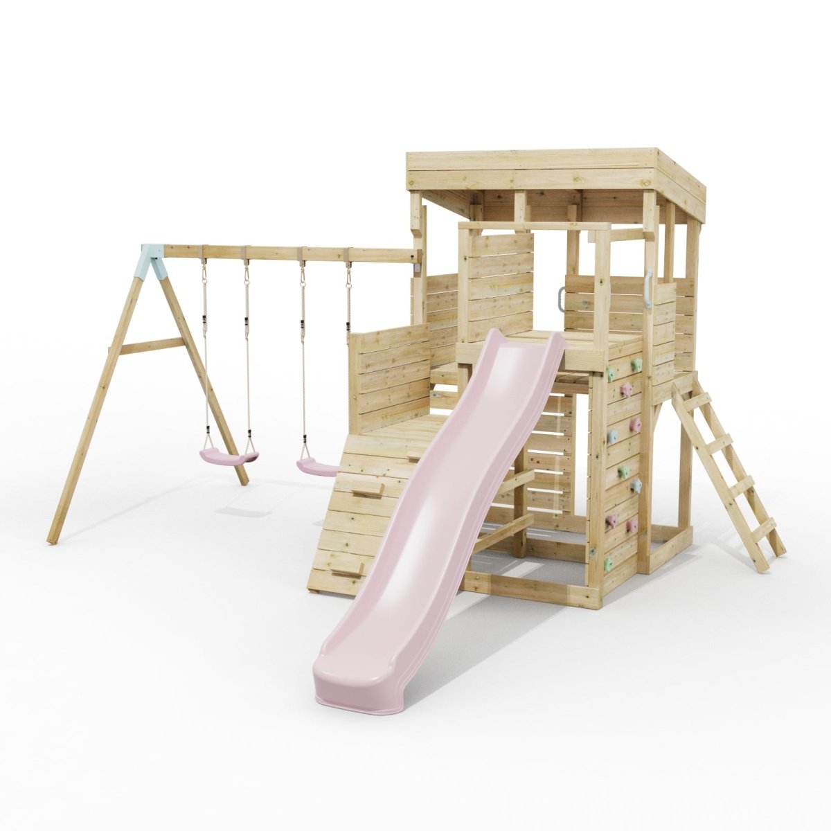 ClassicPlay Sentinel XL Lookout Tower with 3 Decks, Double Swing and Slide