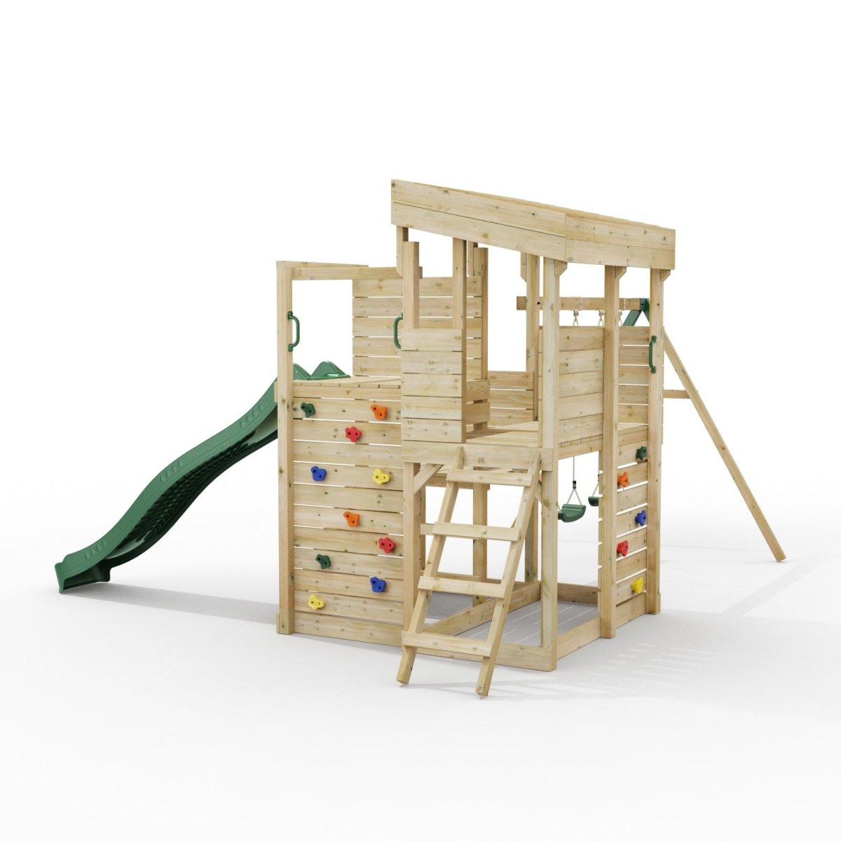 ClassicPlay Sentinel XL Lookout Tower with 3 Decks, Double Swing and Slide