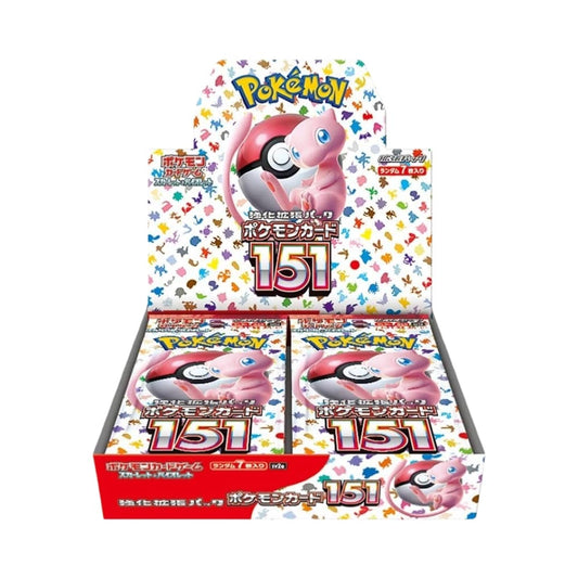 Pokémon 151 Booster Pack/Box Japanese Pokémon Trading Card Game