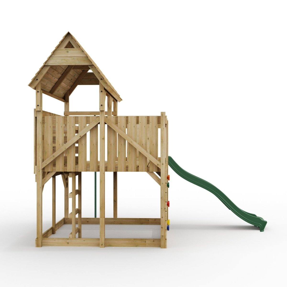 FarmPlay Hayloft Climbing Frame with Slide