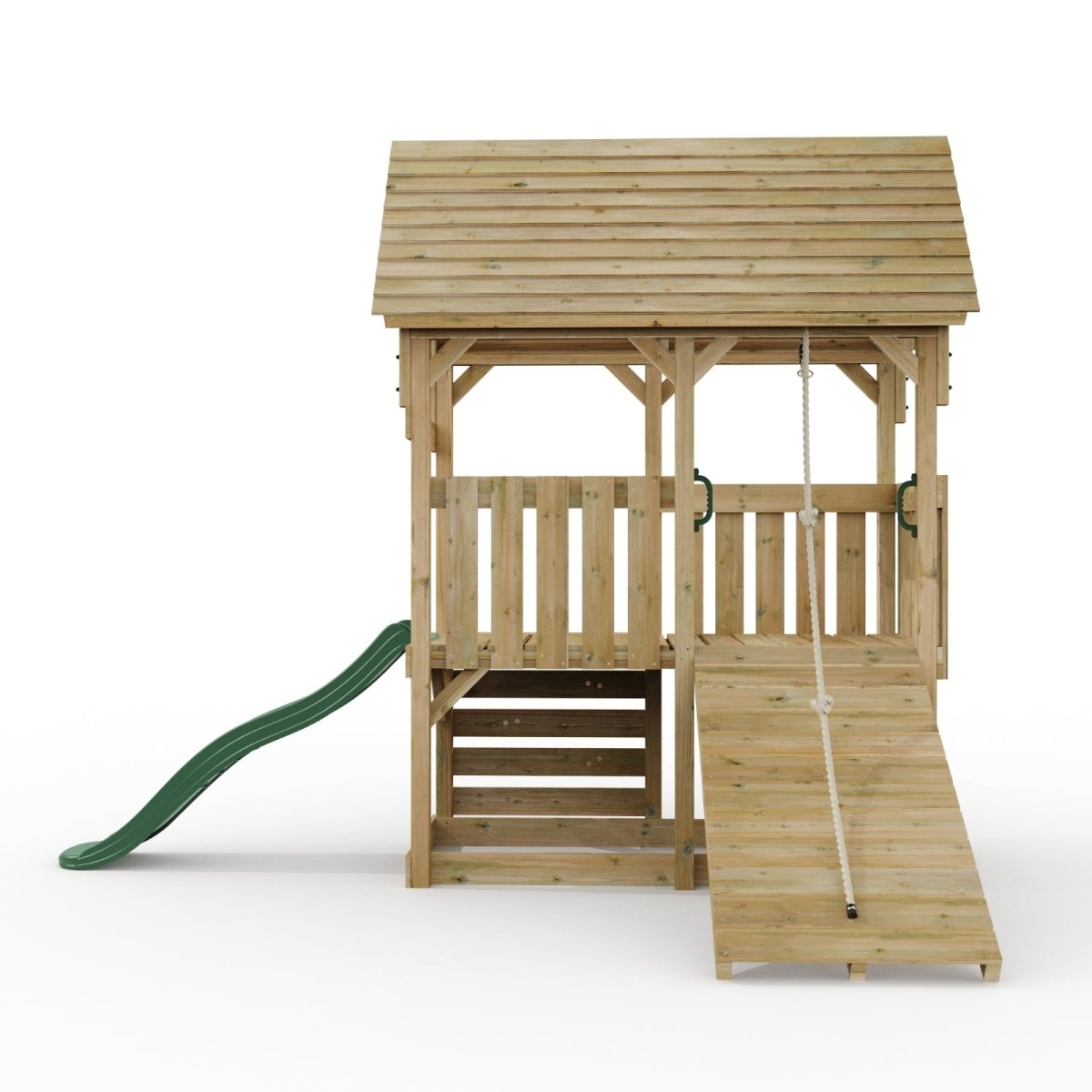 FarmPlay Mini Loft Climbing Frame with Slide