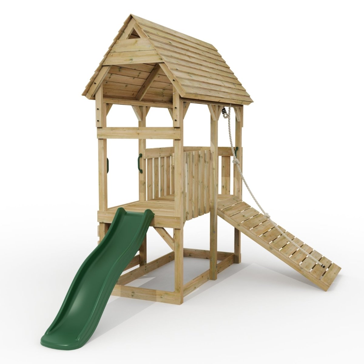 FarmPlay Mini Loft Climbing Frame with Slide