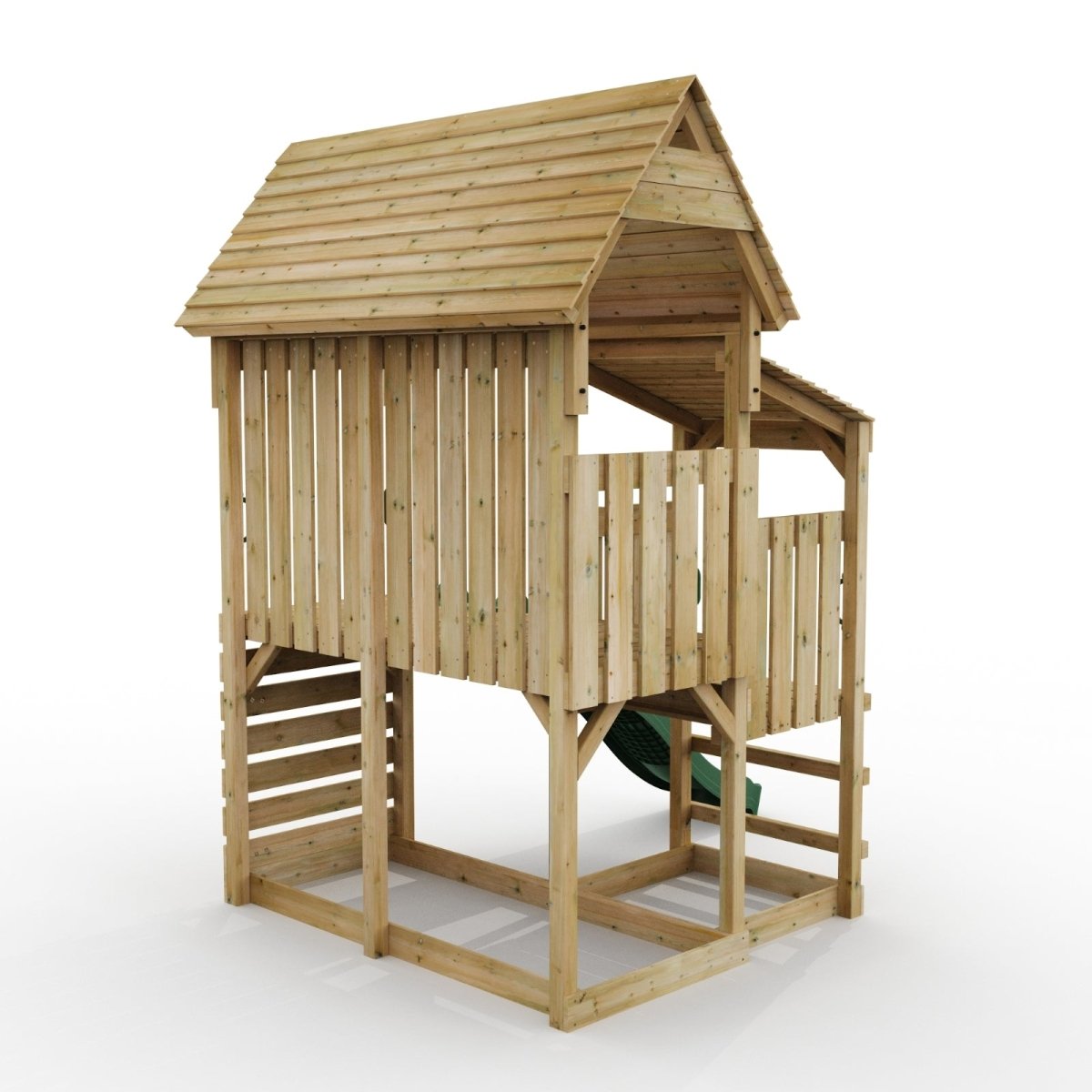 FarmPlay Stable Climbing Frame with Slide