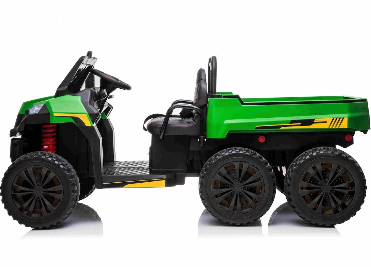 FarmTrac 6x6 Kids Electric Utility Truck With Tipper