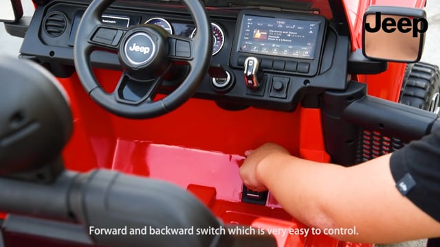 Jeep Wrangler Rubicon Kids Electric Ride On Jeep
