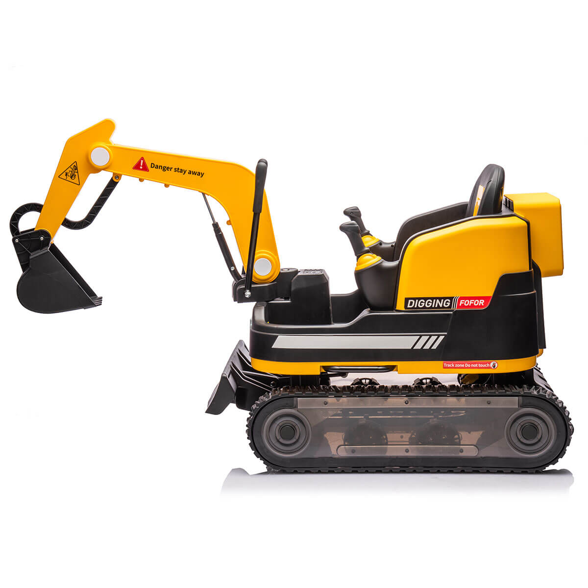 Outdoortoys Kids Electric Ride On Digger