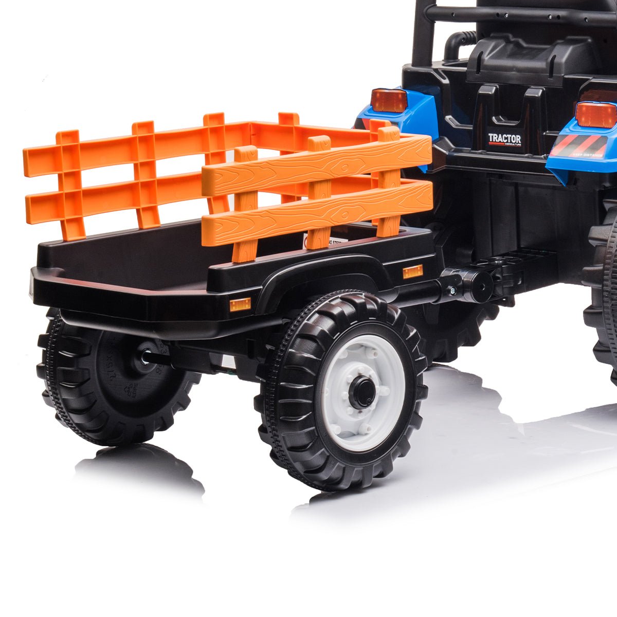 Outdoortoys Hercules Kids Electric Ride On Tractor with Trailer