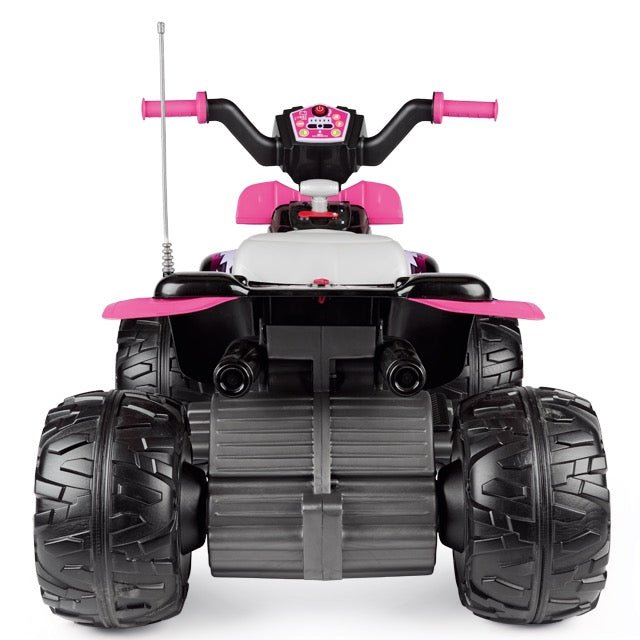 Peg Perego Corral T-Rex Kids Electrical Quad Bike - Pink