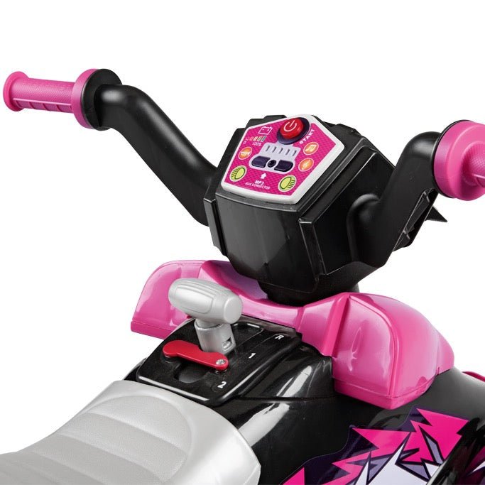 Peg Perego Corral T-Rex Kids Electrical Quad Bike - Pink