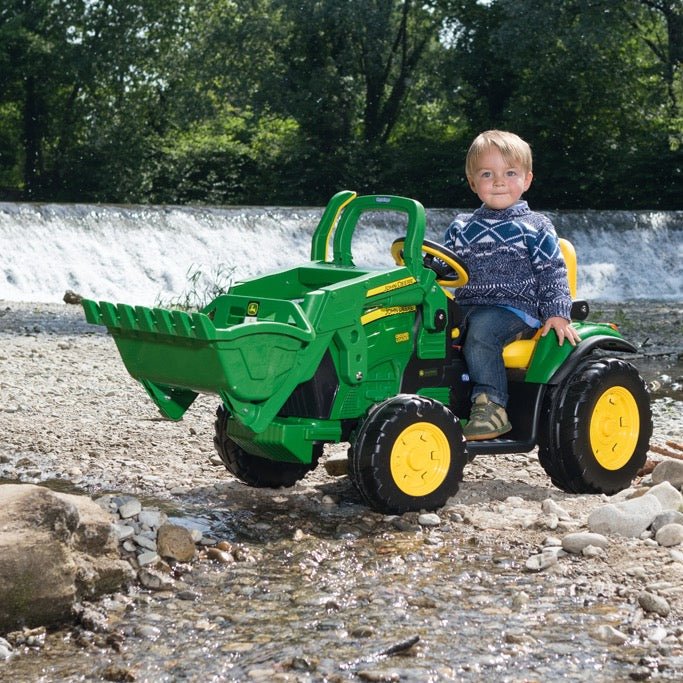 Peg Perego John Deere Ride On Tractor with Loader