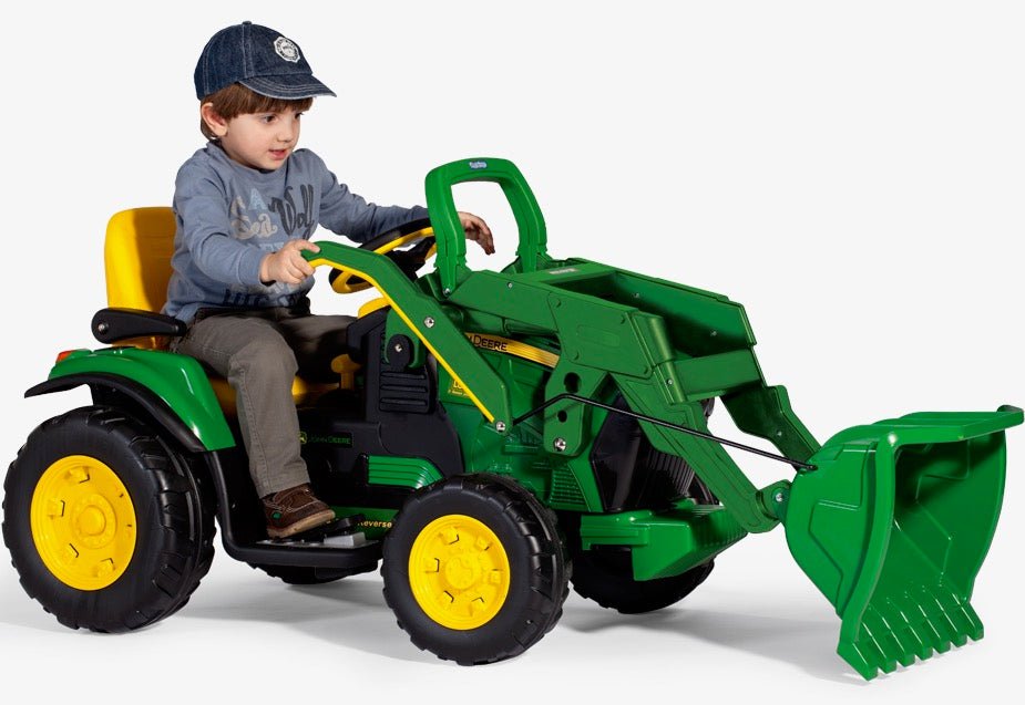 Peg Perego John Deere Ride On Tractor with Loader