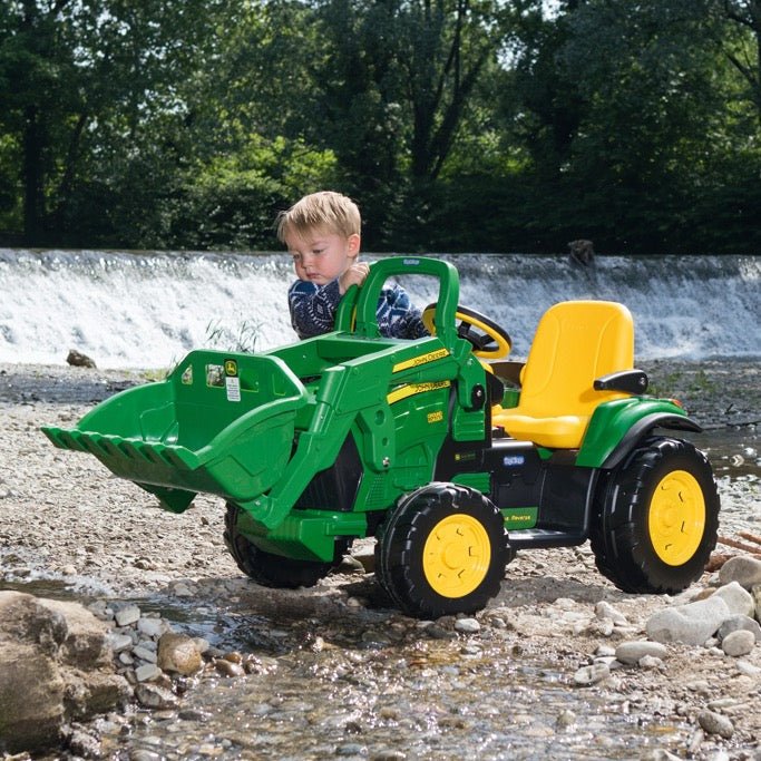 Peg Perego John Deere Ride On Tractor with Loader