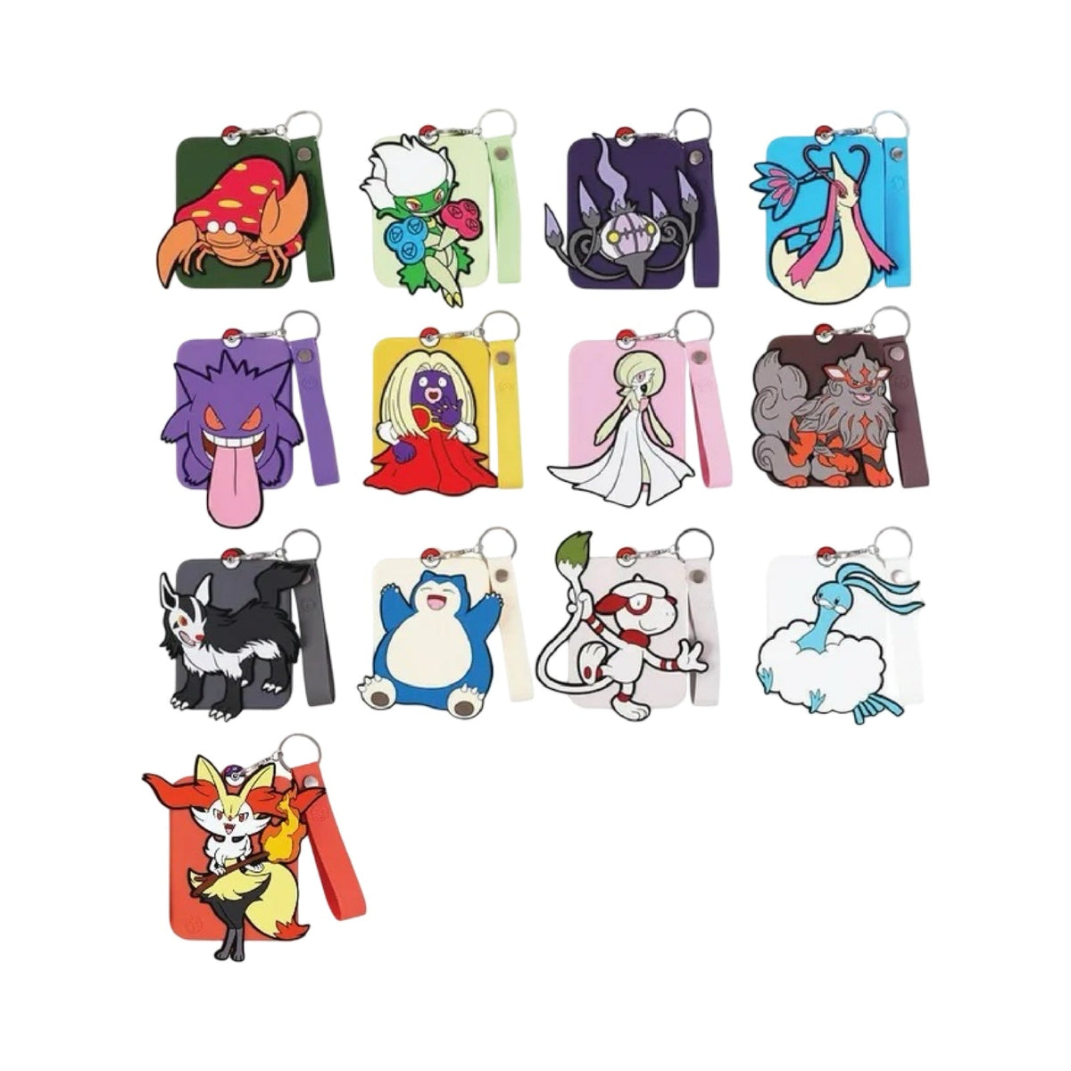 Eevee/Charizard/Gengar Random Keychain Blind Box Chinese Pokémon Trading Card Game
