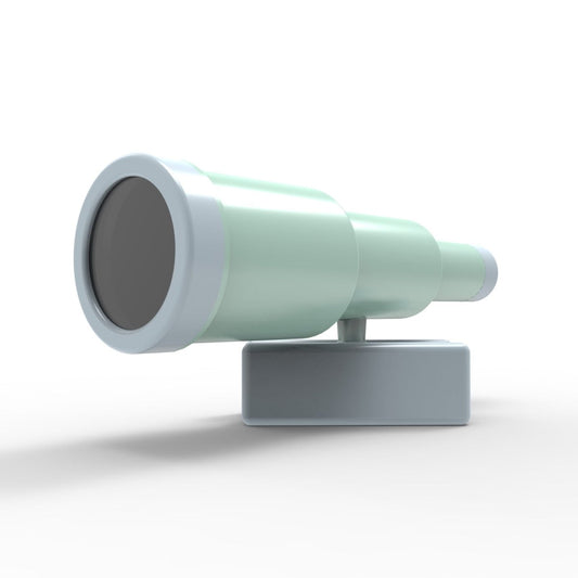 Polar Play Plastic Telescope - Mint Green