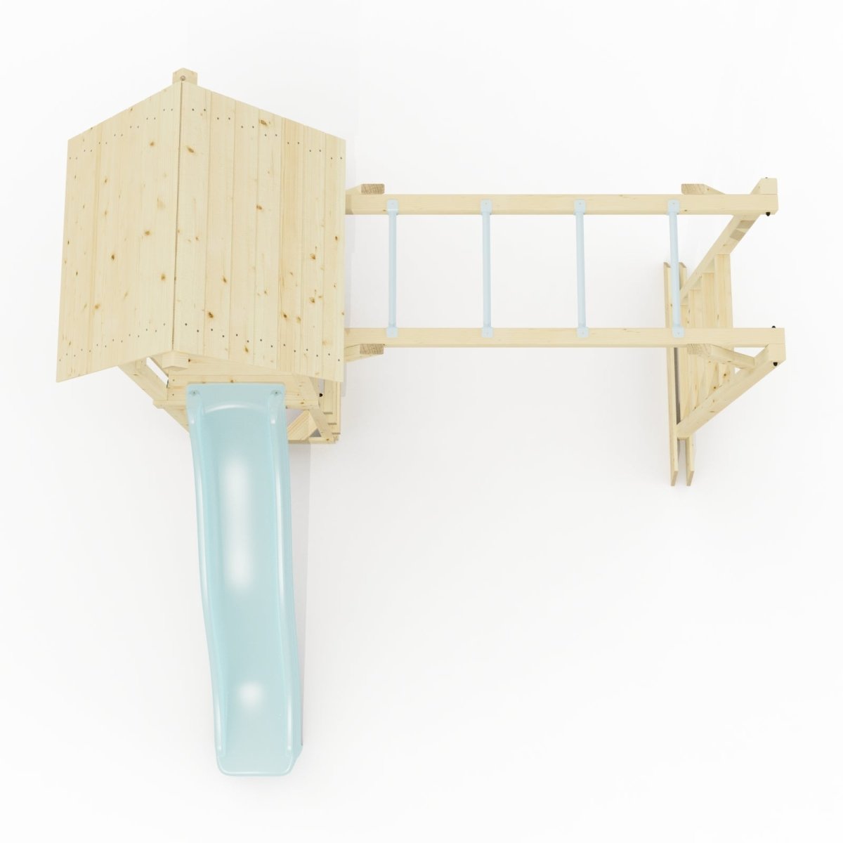 Polarplay Climbing Frame with Monkey Bars and Slide - Lund