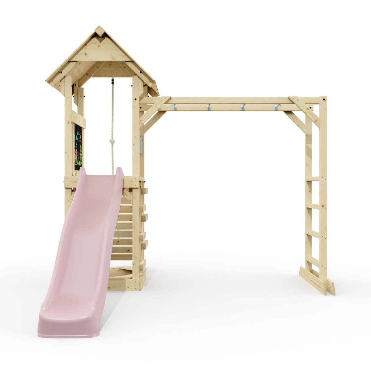 Polarplay Climbing Frame with Monkey Bars and Slide - Lund