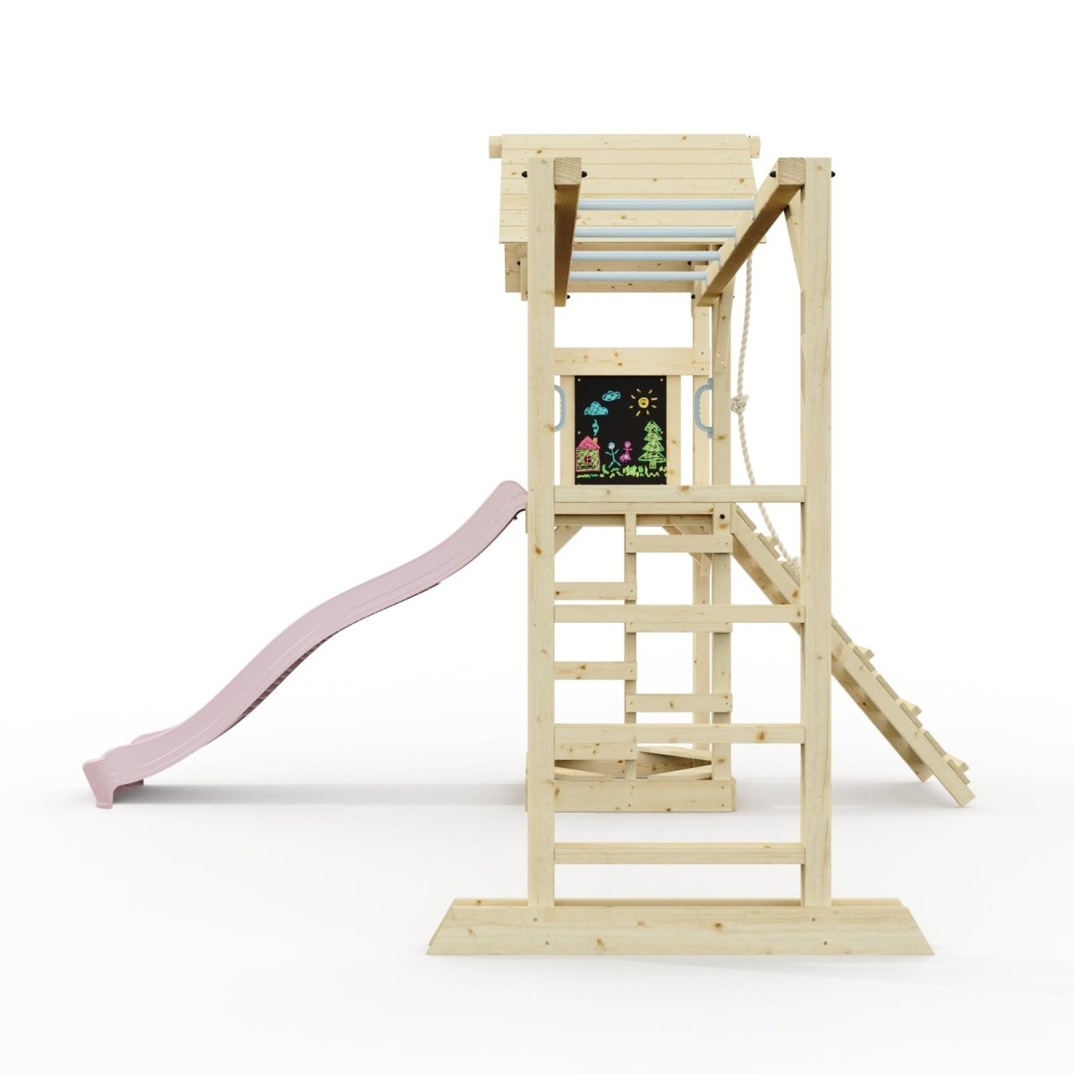 Polarplay Climbing Frame with Monkey Bars and Slide - Lund
