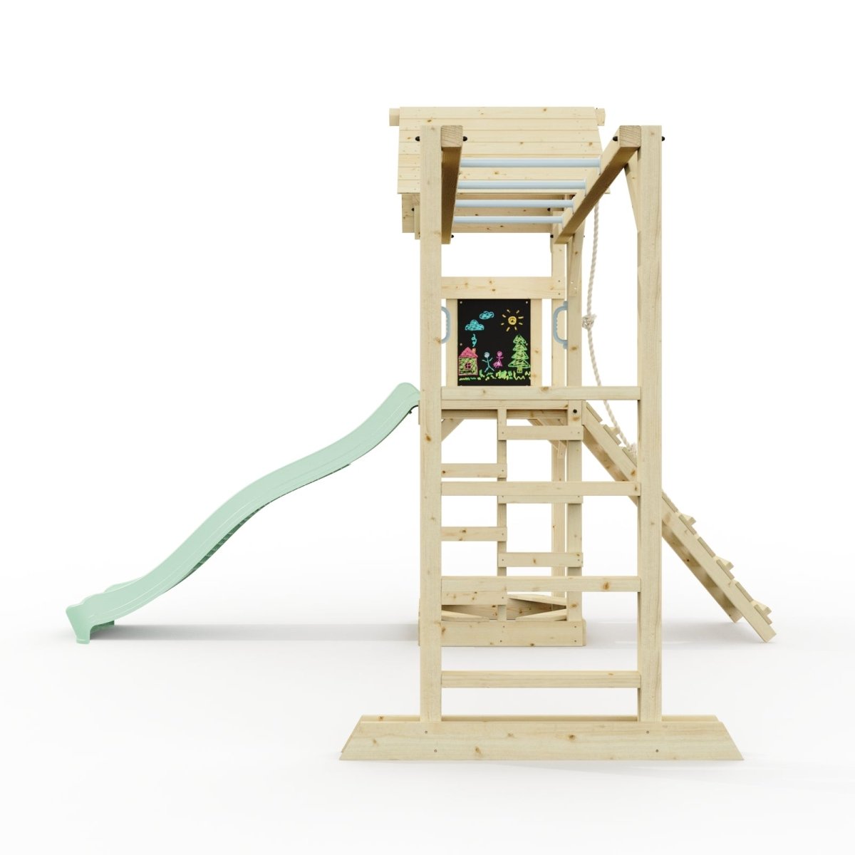 Polarplay Climbing Frame with Monkey Bars and Slide - Lund