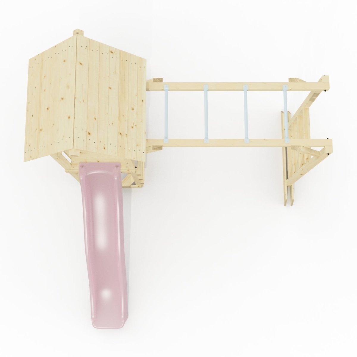 Polarplay Climbing Frame with Monkey Bars and Slide - Lund
