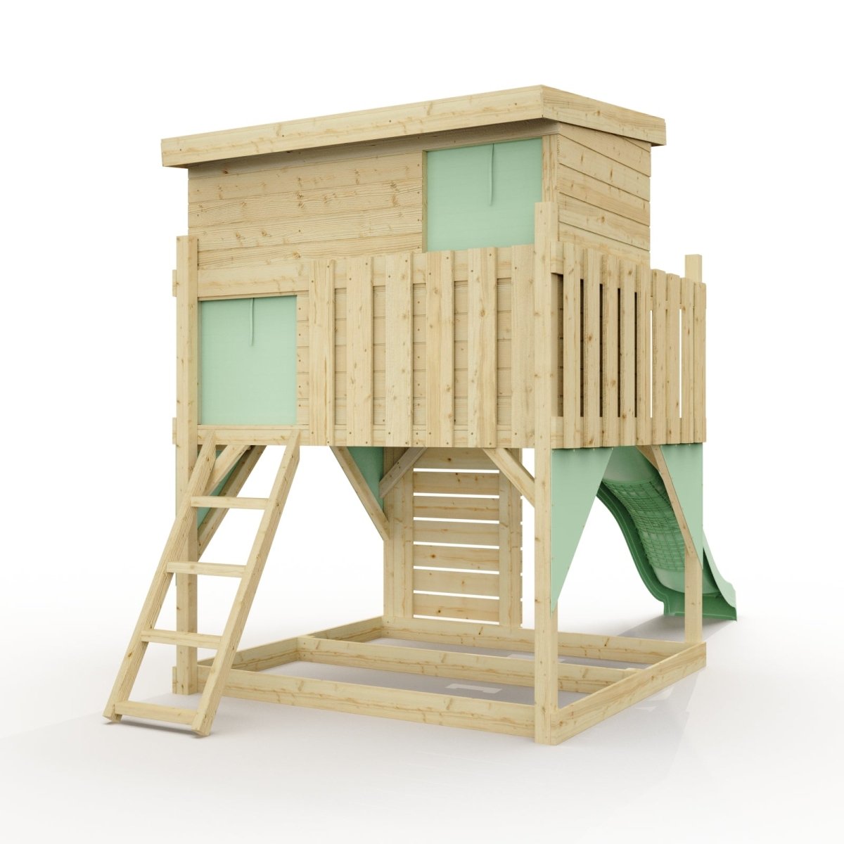 PolarPlay Climbing Platform and Playhouse - Polarstern