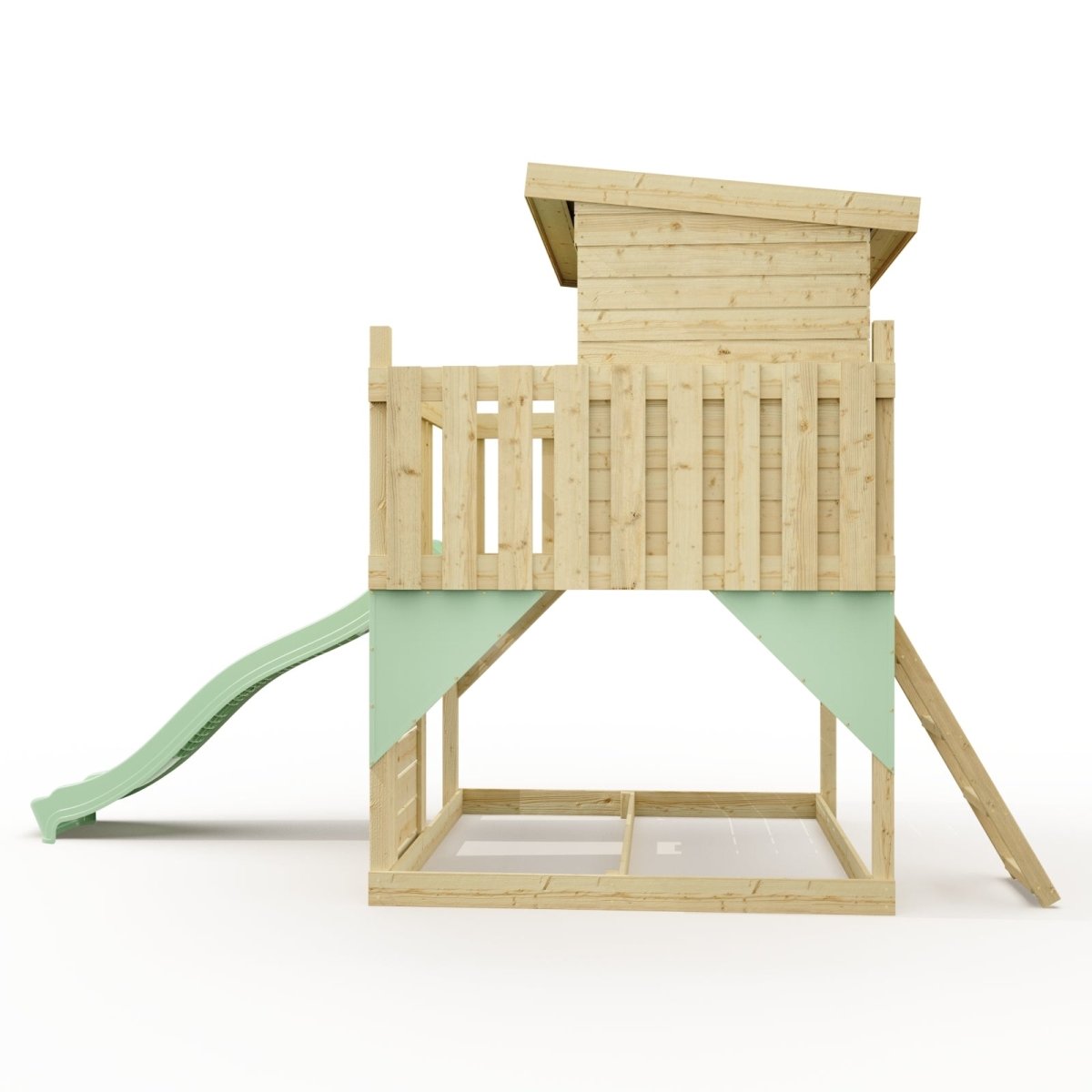 PolarPlay Climbing Platform and Playhouse - Polarstern
