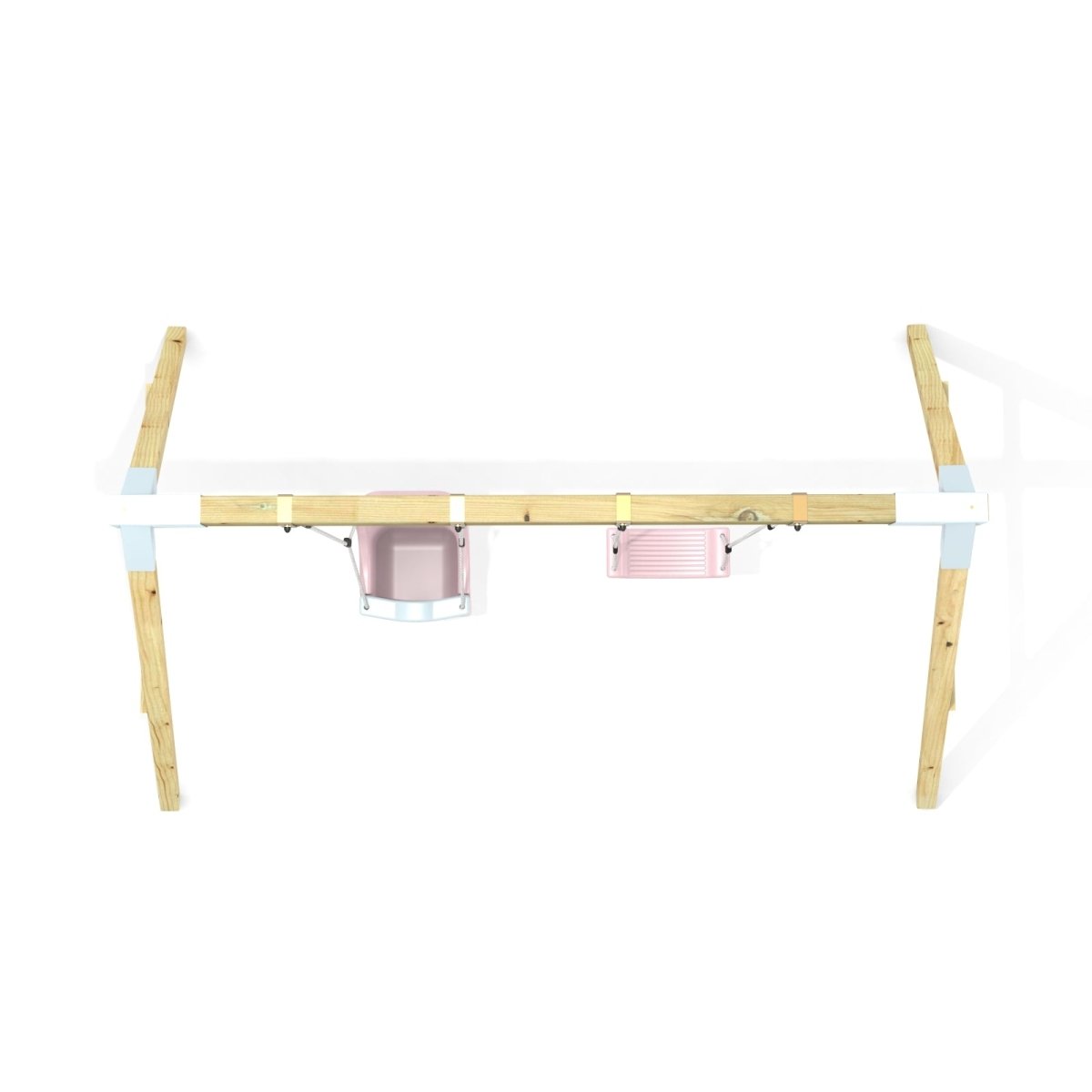 PolarPlay Premium Double Swing Set