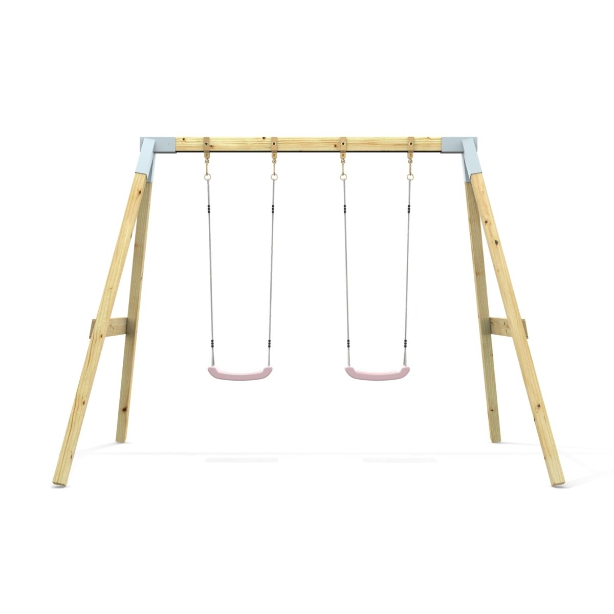 PolarPlay Premium Double Swing Set